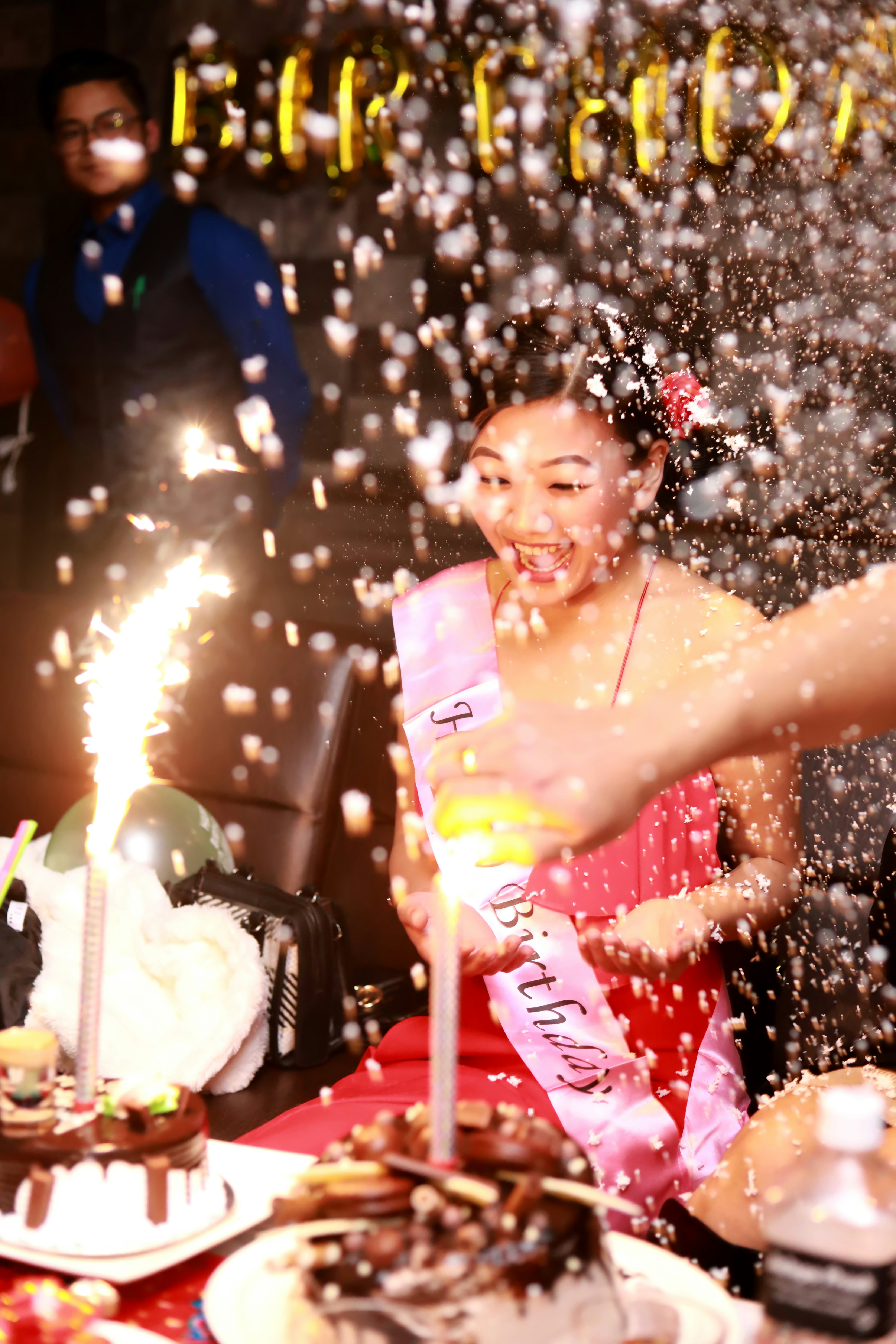 Birthday celebration photography