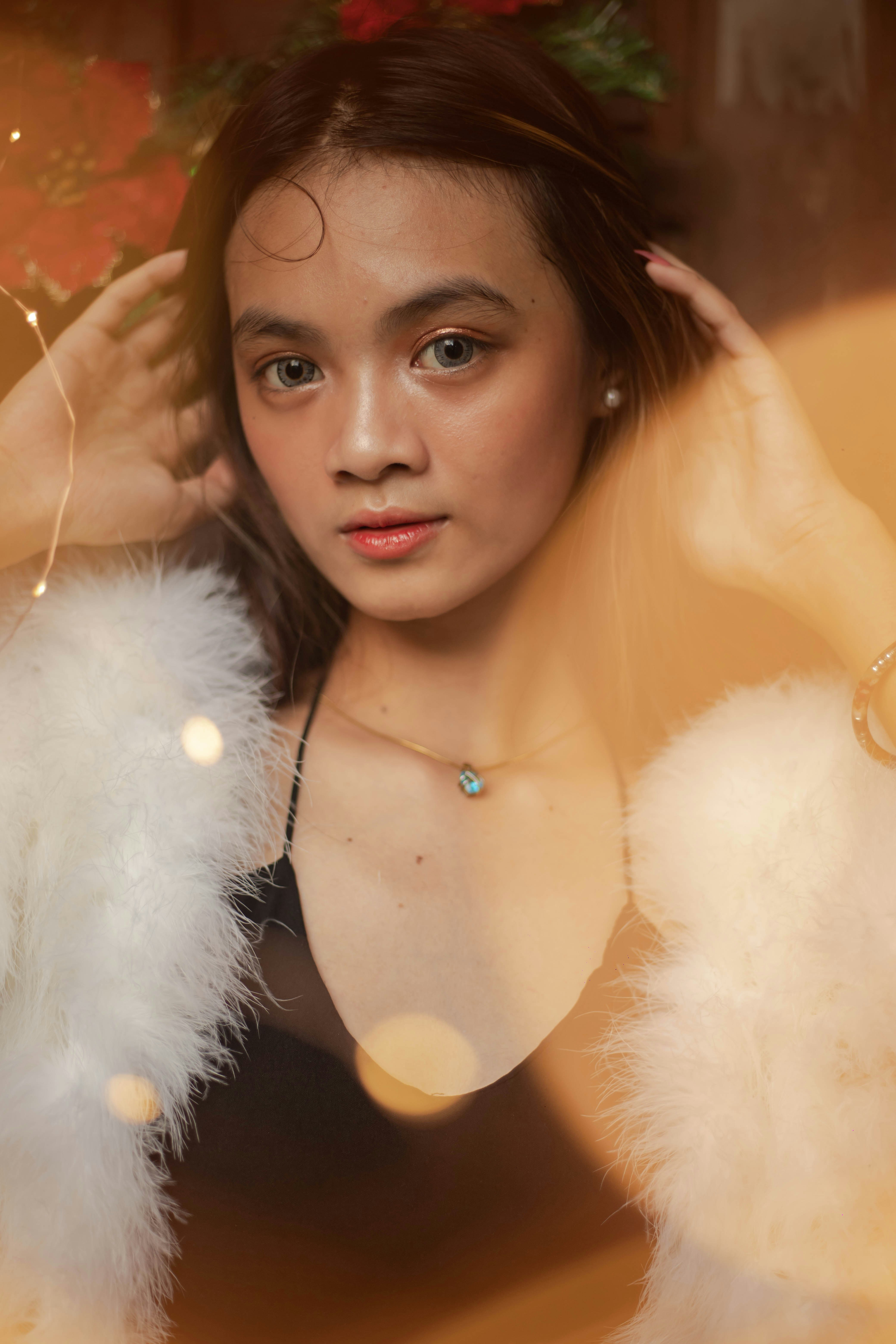 Portrait photography — soft studio light