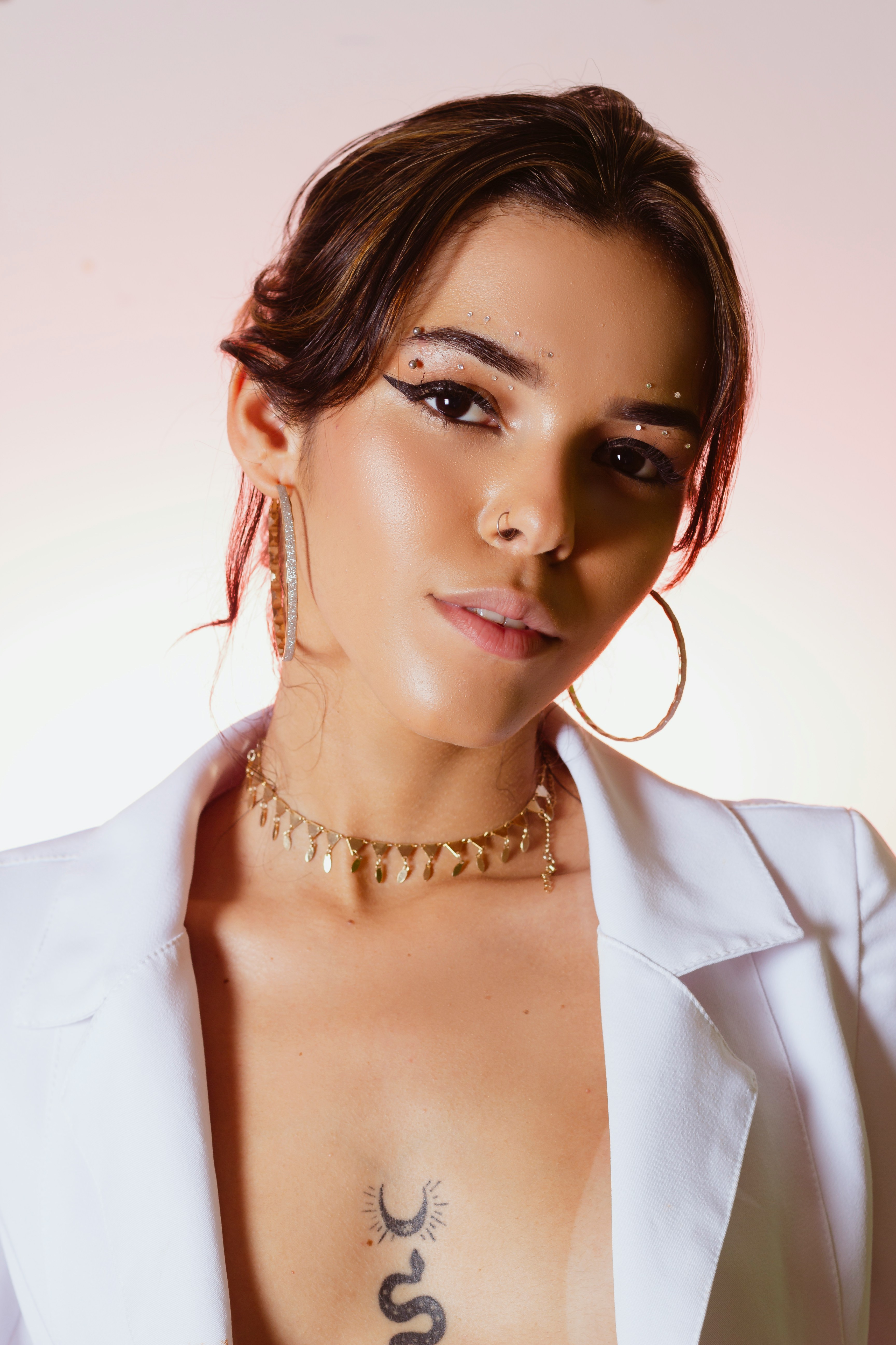 Portrait — soft studio light