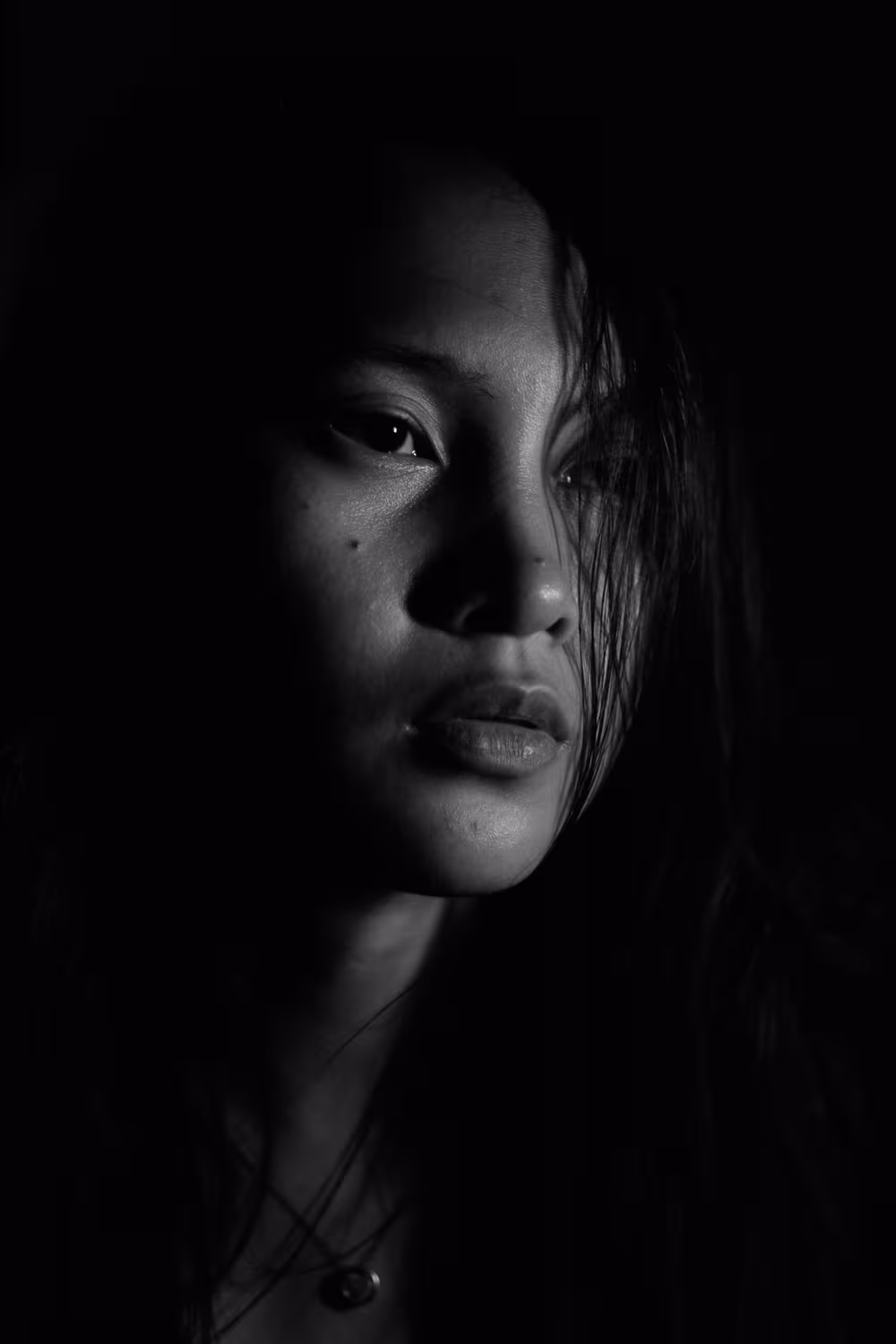 Portrait — soft studio light